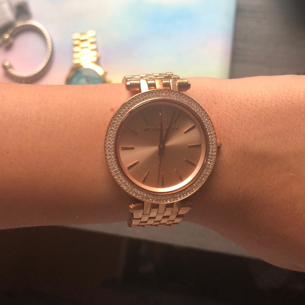 Rose gold Michael Kors Watch